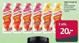 Fleggaard High5 Energi Gel - 3 stk tilbud