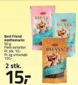Fleggaard Best Friend Kasttesnacks - 2 stk tilbud