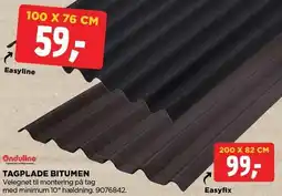 jem & fix TAGPLADE BITUMEN tilbud