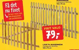 jem & fix SKAGENHEGN ELLER LÅGE TIL SKAGENHEGN tilbud