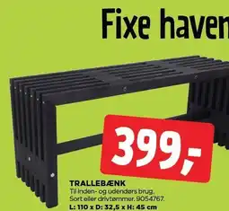 jem & fix TRALLEBÆNK tilbud