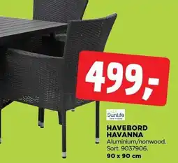 jem & fix HAVEBORD HAVANNA tilbud