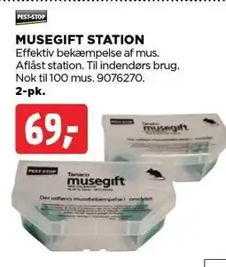 jem & fix MUSEGIFT STATION tilbud