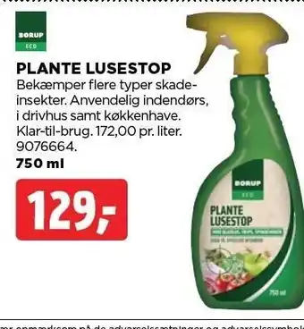 jem & fix PLANTE LUSESTOP tilbud