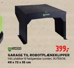 jem & fix GARAGE TIL ROBOTPLÆNEKLIPPER tilbud
