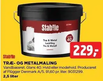 jem & fix TRÆ- OG METALMALING tilbud