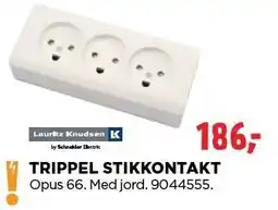 jem & fix TRIPPEL STIKKONTAKT tilbud