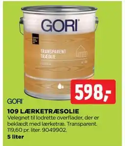 jem & fix 109 LÆRKETRÆSOLIE tilbud