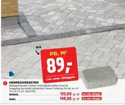 jem & fix HERREGÅRDSSTEN tilbud