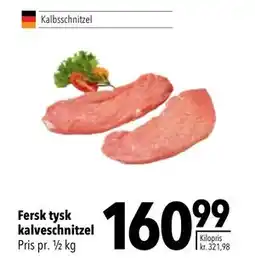 Citti Fersk tysk kalveschnitzel tilbud