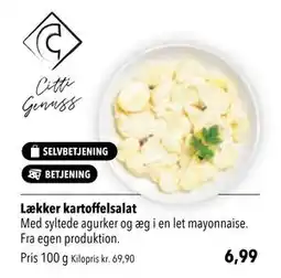 Citti Lækker kartoffelsalat tilbud