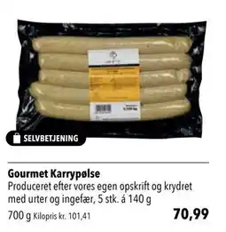 Citti Gourmet Karrypølse tilbud