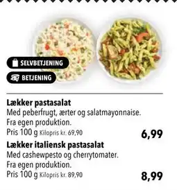 Citti Lækker pastasalat tilbud