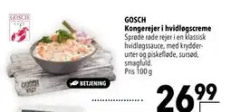 Citti GOSCH Kongerejer i hvidløgscreme tilbud