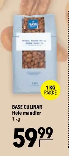 Citti BASE CULINAR Hele mandler tilbud