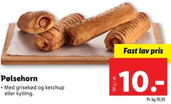 Lidl Pølsehorn 130g tilbud