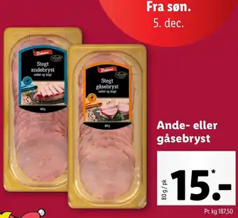 Ande-Eller Gåsebryst 80g