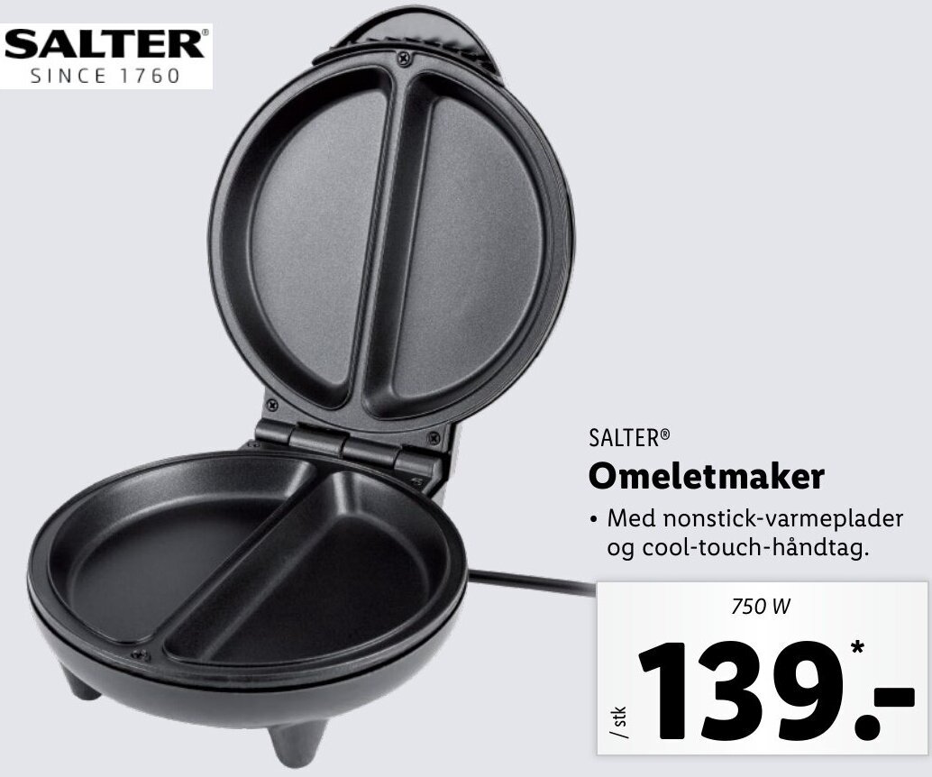Omeletmaker tilbud hos Lidl