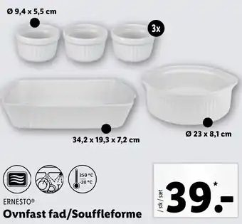Lidl Ovnfast Fad/Souffleforme tilbud