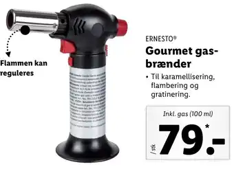Lidl Gourmet Gas-Brænder tilbud