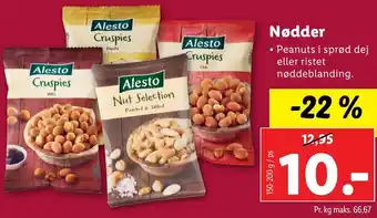 Lidl Nødder 150-200g tilbud
