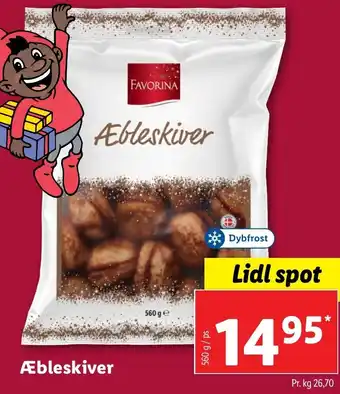 Lidl Æbleskiver 560g tilbud