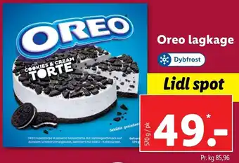 Lidl Oreo Lagkage 570g tilbud