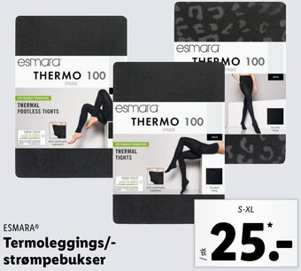 Lidl Termoleggings-/Strømpebukser tilbud