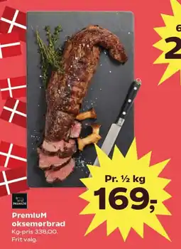 Kvickly Premium oksemørbrad tilbud