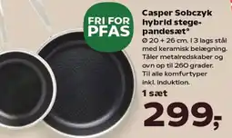 Kvickly Casper sobczyk hybrid stege- pandesæt tilbud