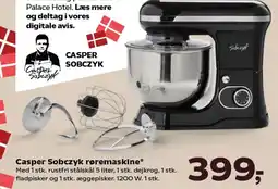 Kvickly Casper sobczyk røremaskine tilbud