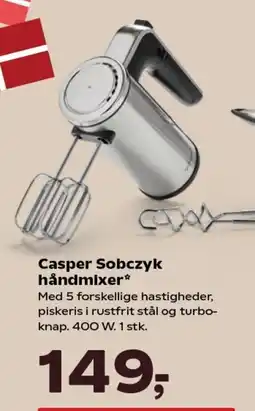 Kvickly Casper sobczyk håndmixer tilbud