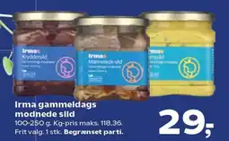Kvickly IRMA Kryddersild gammeldags modnede slid tilbud