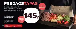 Kvickly Delikatessens tapasplatte tilbud