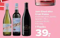 Kvickly Jam shed eller gran pasas tilbud