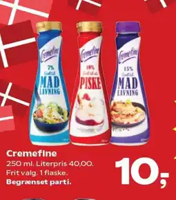 Kvickly Cremefine tilbud