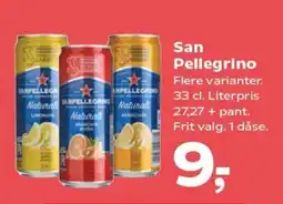 Kvickly San pellegrino tilbud