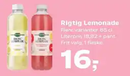 Kvickly Rigtig lemonade tilbud
