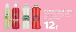 Kvickly Frugtbrus eller tørst tilbud
