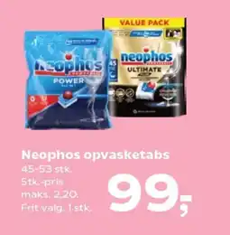 Kvickly NEOPHOS Opvasketabs tilbud