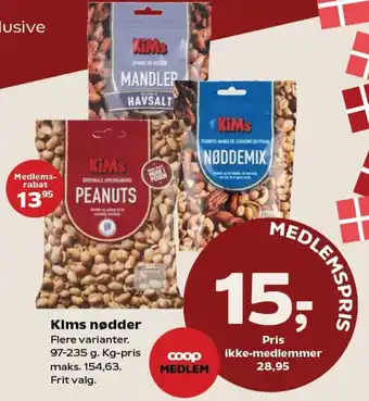 Kvickly KIMS Nødder tilbud