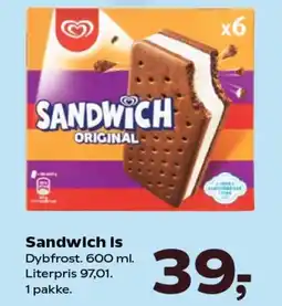 Kvickly Sandwich is tilbud