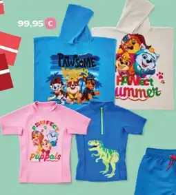 Kvickly Solbeskyttende t-shirt eller badeponcho tilbud