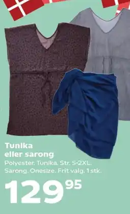 Kvickly Tunika eller sarong tilbud