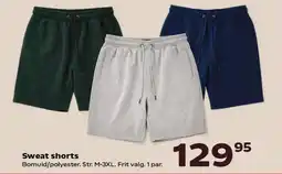 Kvickly Sweat shorts tilbud