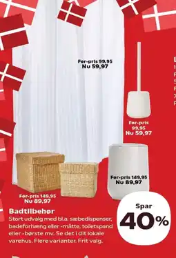 Kvickly Badtilbehør tilbud
