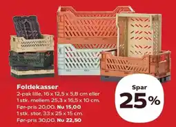 Kvickly Foldekasser tilbud