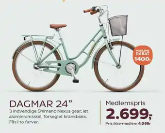 Kvickly Dagmar 24" tilbud