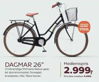 Kvickly Dagmar 26" tilbud