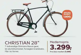 Kvickly Christian 28" tilbud